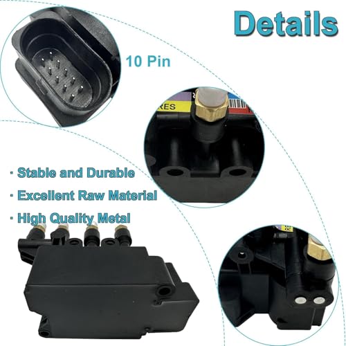 Ensun Air Suspension Solenoid Valve Block Compatible with 7Series G11 G12 740e xDrive 740i xDrive 750i xDrive 750Li 750Li xDrive Alpina B7 M760i xDrive M760Li xDrive Replace 4725530100 - Image 3