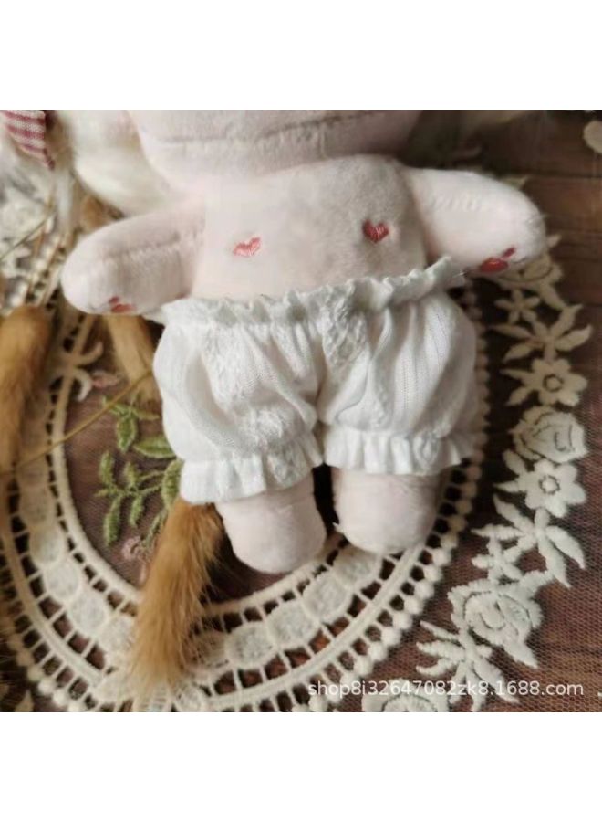 20cm Cotton Doll Clothes Bitter Tea Pants And Socks Two-piece Cotton Clothes Only Sitting Panties-Height:20cm Baby Wears Pumpkin Pants - Image 1