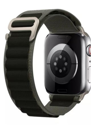 Replacement band for Apple Watch  green and black  size 44 - pzsku/Z098DFBACCD3F11C14CBBZ/45/_/1702801762/53296667-14e2-4c51-9c80-cd036676227c