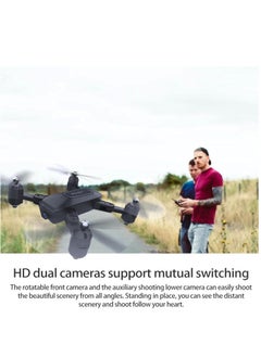 ELTRAZONE P30 Plus Drone with 4K Dual HD Camera, Foldable Design, 20-Minute Flight Time, Visual Positioning 2.0, Automatic Braking System, and Gesture Control – Ideal for Photography & Video  - Image 3
