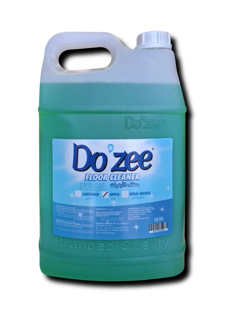 Do'zee Apple Scented Liquid Floor Cleaner, 10 Liters - Image 4