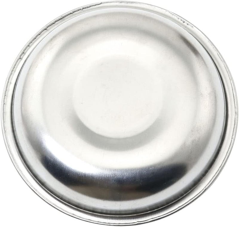PZRT 8pcs Stainless Steel Sauce Dishes 8mm Diameter Round Dipping Sauce Dishes Soup Plate Soy Sauce Dishes Seasoning Dish Home Restaurant Supplies - Image 3