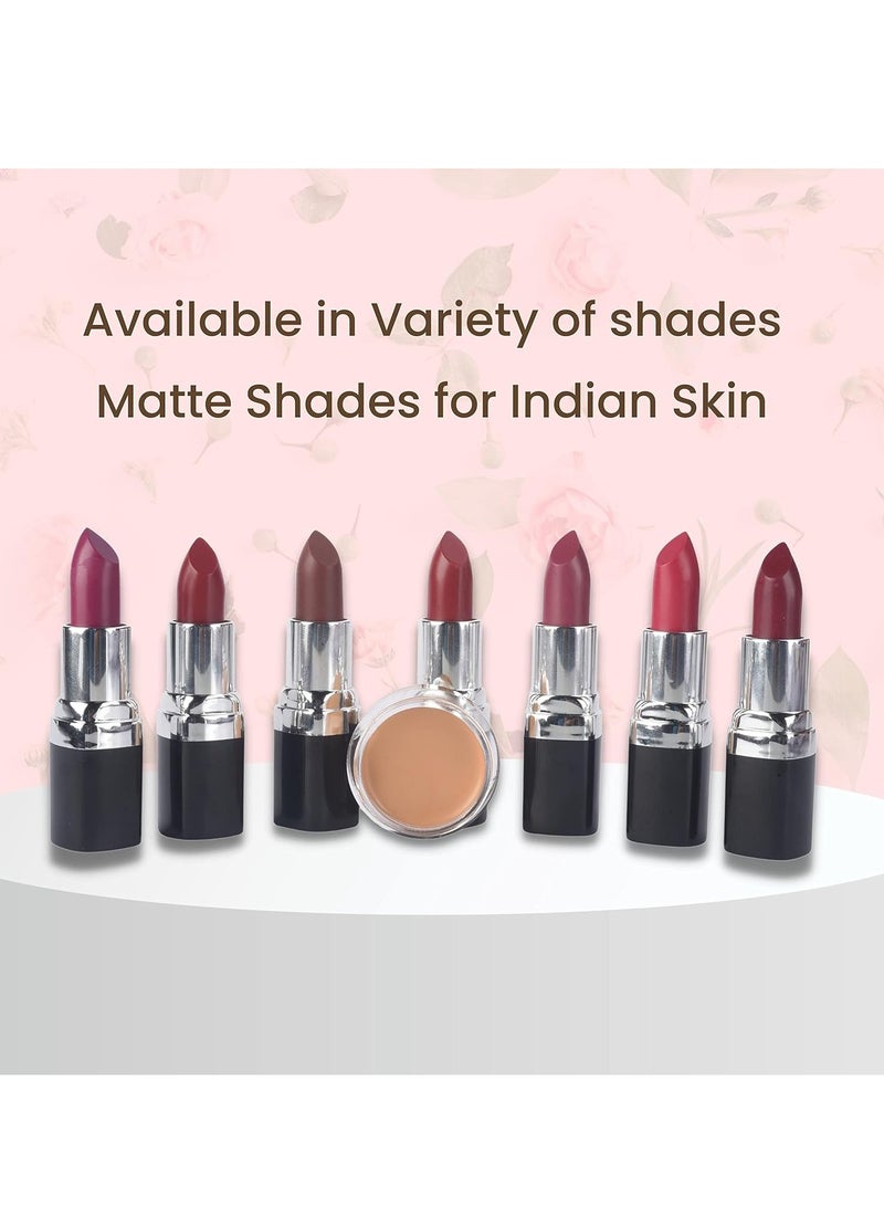 Barva Natural Moisturising Lipsticks made using Pure Ghee Kokum butter and Mineral Colours 4.3G Elegant Red 612 - Image 4