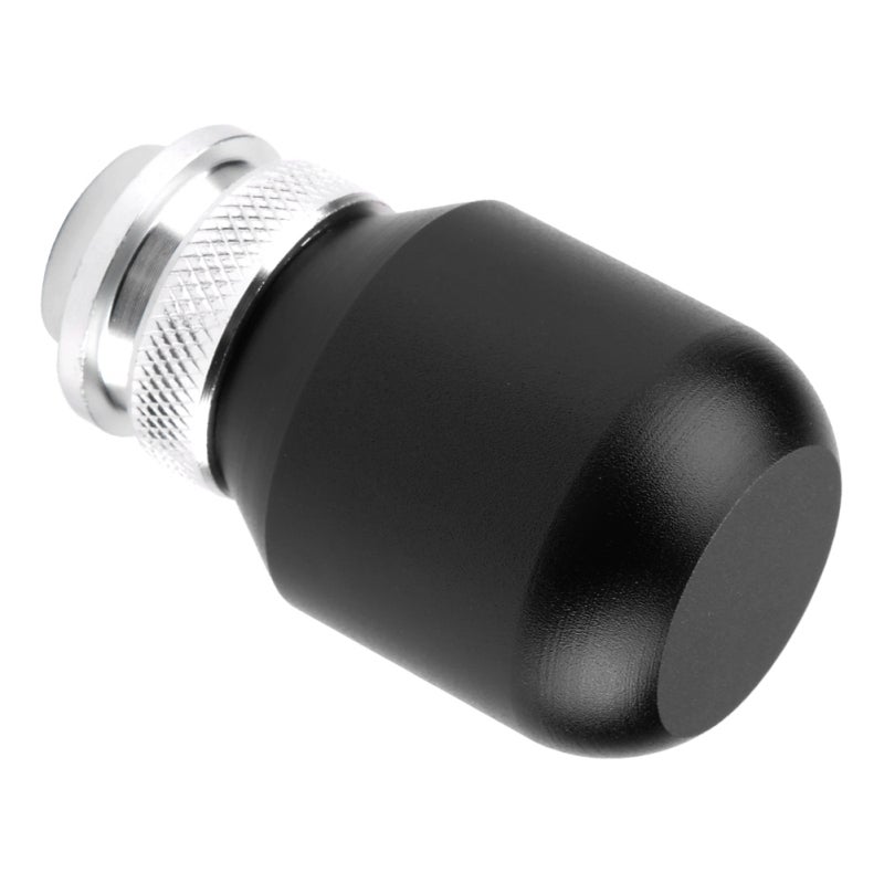 Manual Car Gear Shift Knob: Black High Quality Metal - 3 Plastic Adapters For Easy Installation Universal Modification for Manual Car Owners - Image 3