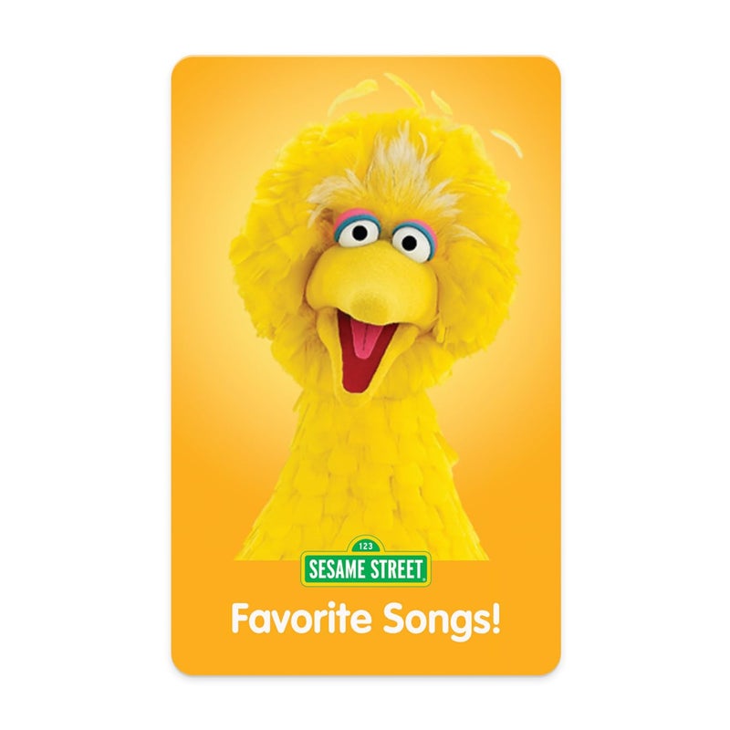 YOTO Sesame Street: Favorite Songs! â€“ Kids Musical Card for Use with Player & Mini All-in-1 Audio Device, Screen-Free Listening with Fun Singalong Music for Playtime Parties & Travel, Ages 3+ - Image 1