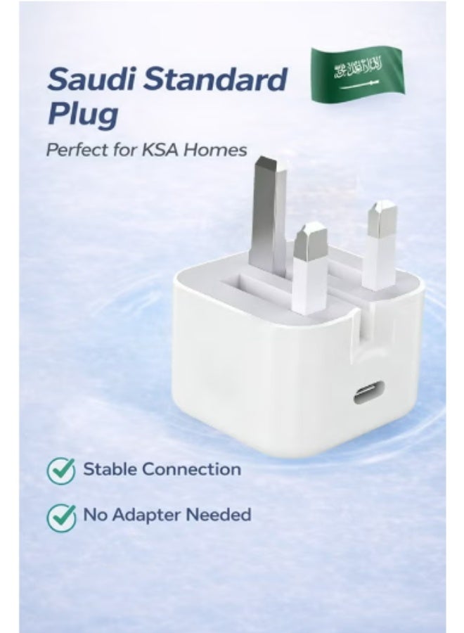 Field IPhone Charger Fast Charging 20W USB-C Travel Power Adapter Compatible for iPhone 16/15/14/14 Pro/14 Pro Max/14 Plus/13/12/SE2020/11/XR/XS Max/X/iPad,Samsung Galaxy And all Type C Phones - Image 3