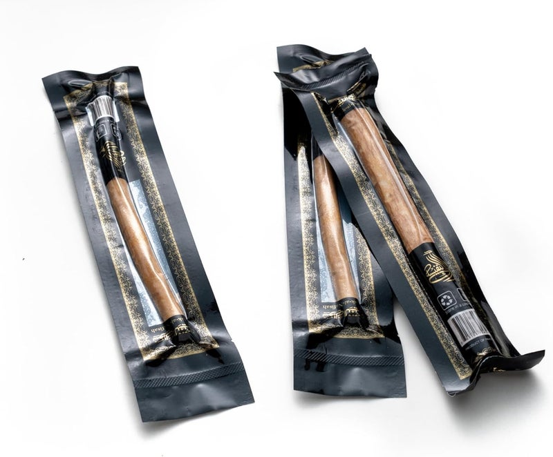 , Miswak Sticks for Teeth, Natural Chewable Siwak, Sewak Toothbrush, Pack of 3 - Image 1
