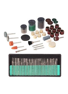 EPITECH MART EPITECH MART 105PC Rotary Tool Accessories Kit Mini Drill Bit Set with 32mm Mandrel in Electric Drill with 30pc Diamond Burrs Bur Bit Set Diameter Rotary Tool Drill Bit Ceramics Glass  - Image 1