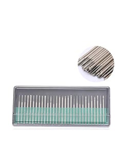 EPITECH MART EPITECH MART 105PC Rotary Tool Accessories Kit Mini Drill Bit Set with 32mm Mandrel in Electric Drill with 30pc Diamond Burrs Bur Bit Set Diameter Rotary Tool Drill Bit Ceramics Glass  - Image 3