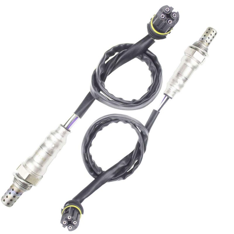 higherbro 2PCS Oxygen Sensor 2 for 2008 2009 2010 BMW 528i 528i xDrive 30L Downstream Cyl 13 Cyl 46