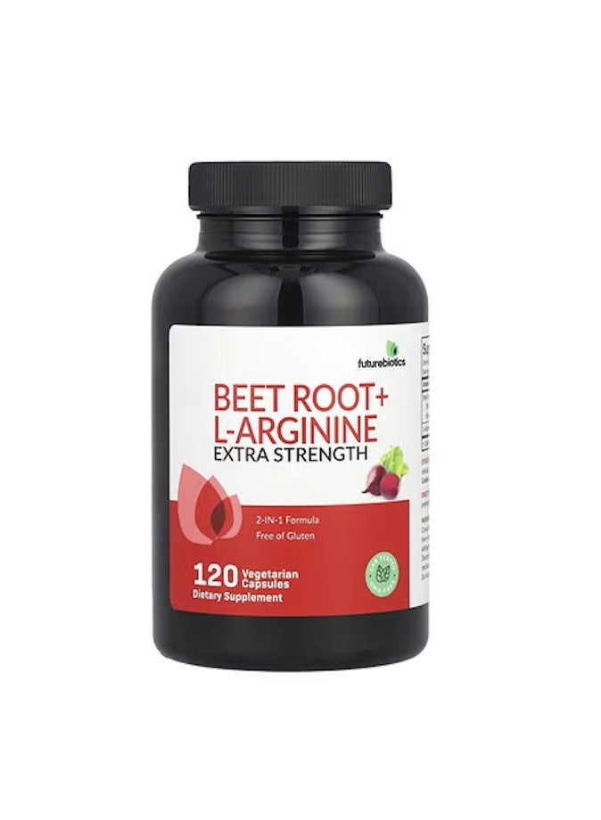 فيوتشر بايوتكس فيوتشربيوتكس، جذر البنجر + إل-أرجينين، 120 كبسولة نباتية