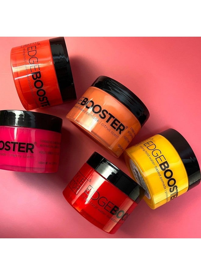 Edge Booster Style Factor Edge Booster Strong Hold Waterbased Pomade 3.38Ozraspberry Scent  - Image 3