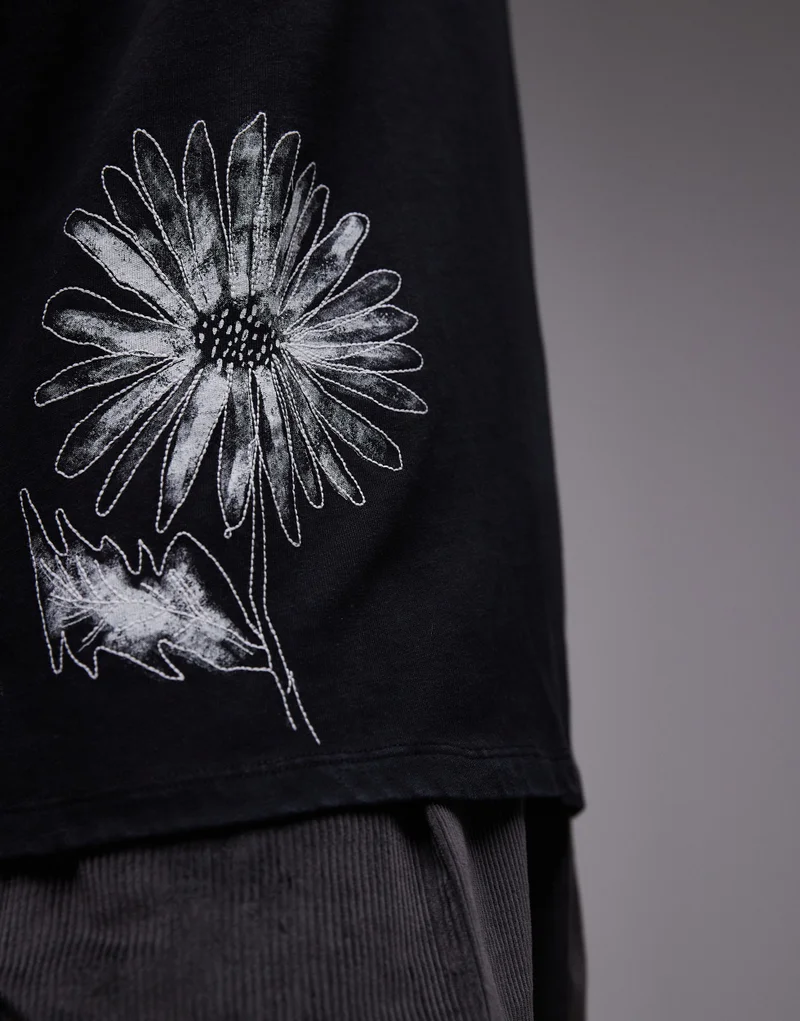 TOPMAN Premium Oversized Fit T-Shirt