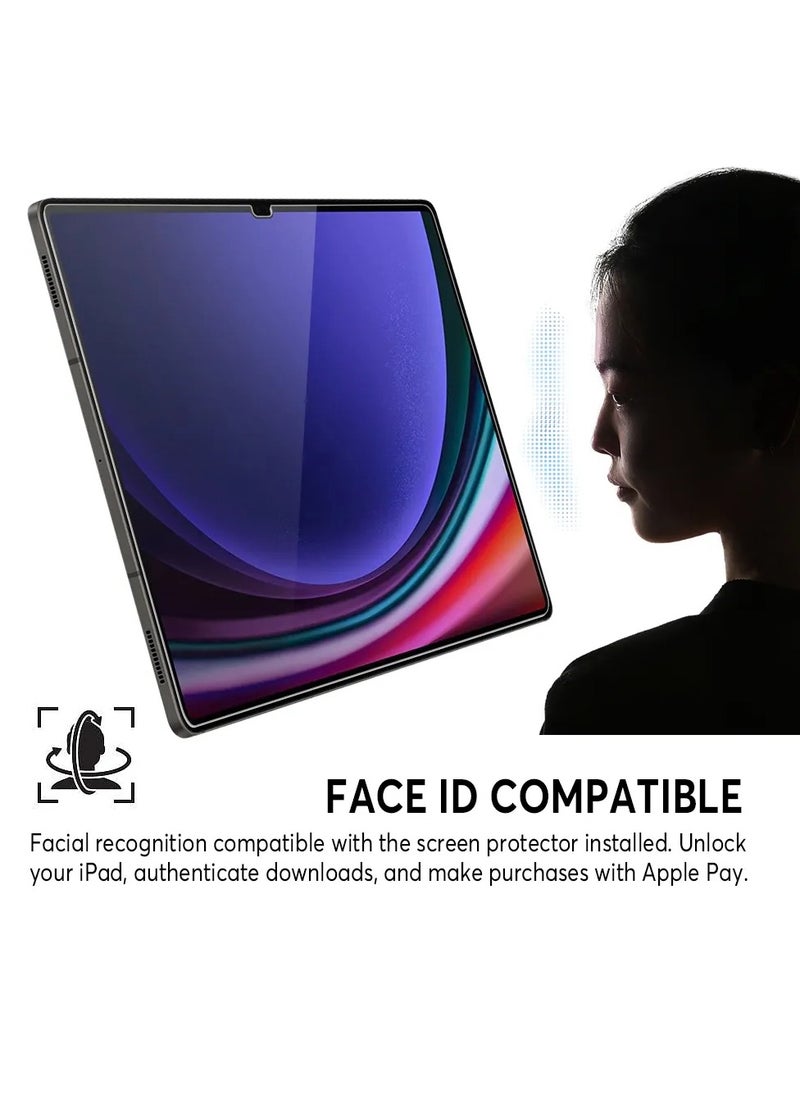 Screen Protector for Samsung S10 Plus, Tempered Glass Screen Guard for Samsung Galaxy Tab S10 Plus 12.4" Clear