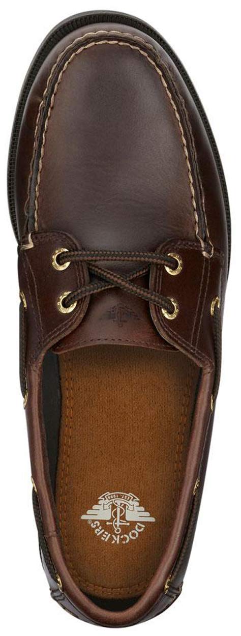 Dockers Men’s Vargas Leather Handsewn Boat Shoe,Raisin, 7 M US - Image 4