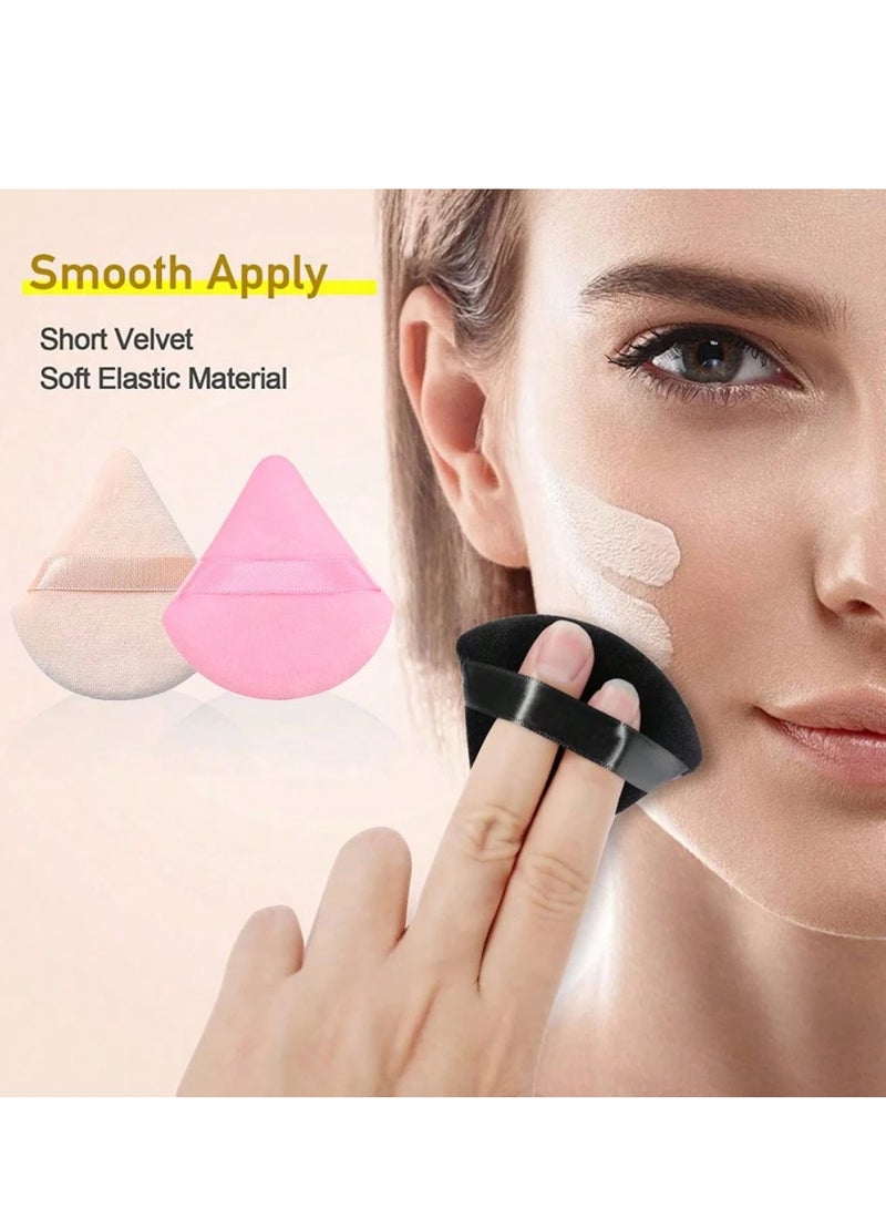Generic 3-Piece Makeup Sponge Set – Blending Tool for Loose Powder, Foundation, Cosmetics & Body – Lightweight & Washable – Multicolor - Image 2