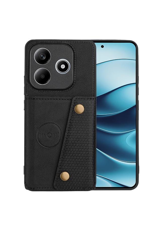 اس-توب جراب لهاتف Redmi Note 14 5G مزود بفتحات بطاقات مزدوجة ومشبك مغناطيسي - Image 1