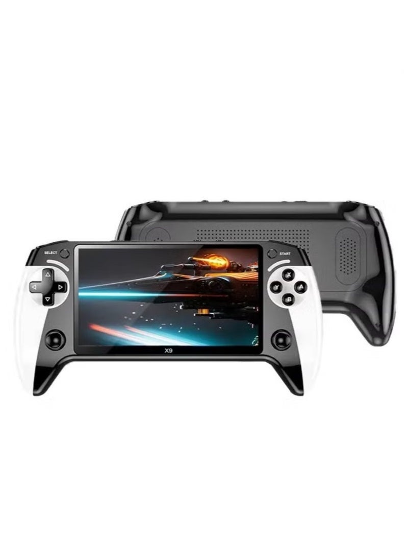 X9 Handheld Gaming Console 5.5 Inch HD Screen | Portable Retro Video Game Player, 1500mAh Rechargeable Battery, Built-in Classic Games, Large Display, Lightweight Travel Gaming Device - Image 3