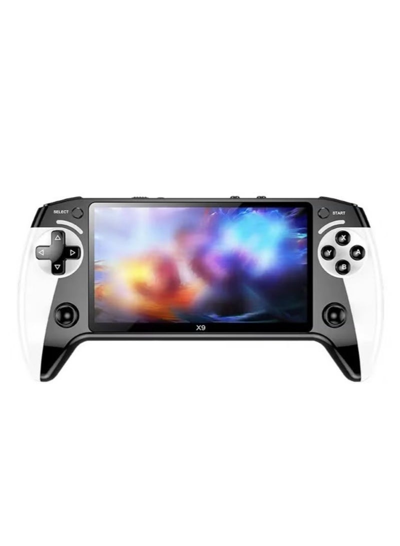 X9 Handheld Gaming Console 5.5 Inch HD Screen | Portable Retro Video Game Player, 1500mAh Rechargeable Battery, Built-in Classic Games, Large Display, Lightweight Travel Gaming Device - Image 4