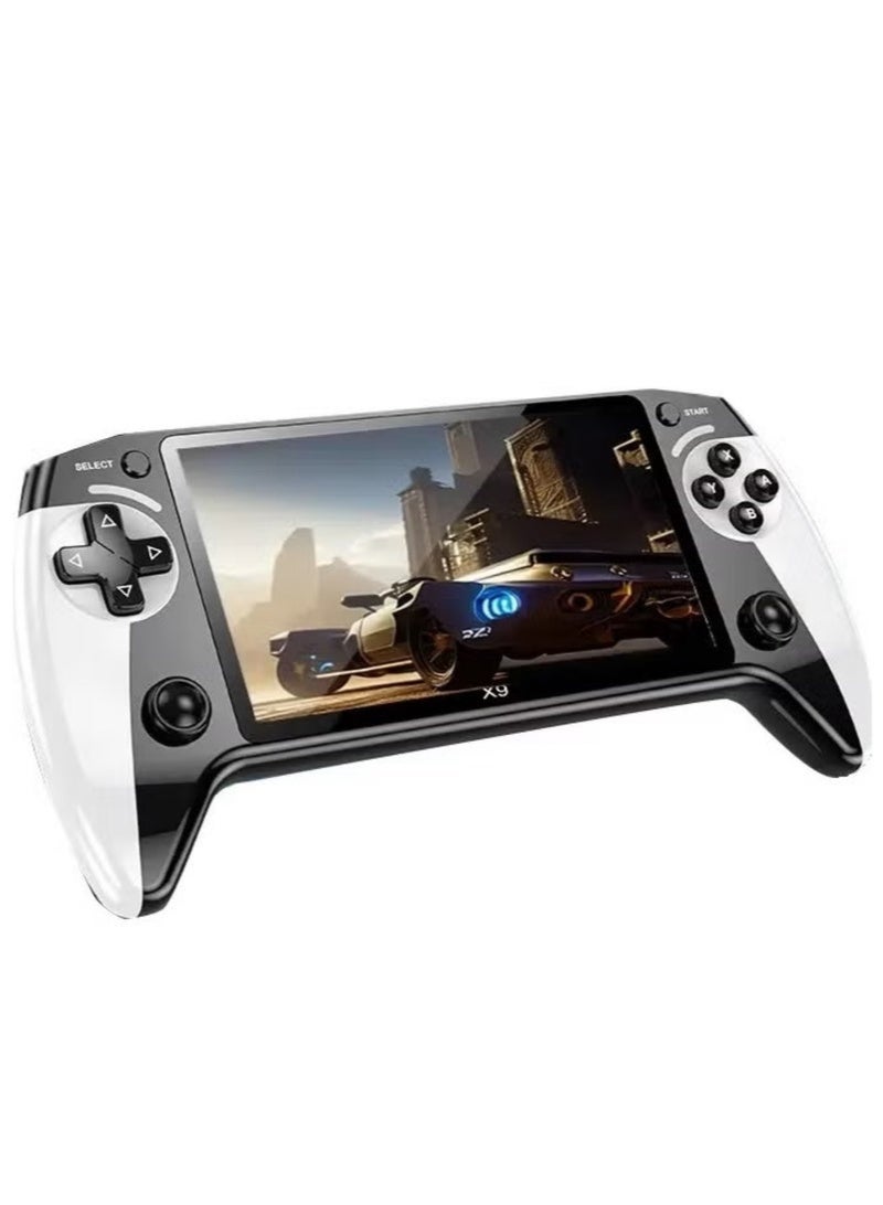 X9 Handheld Gaming Console 5.5 Inch HD Screen | Portable Retro Video Game Player, 1500mAh Rechargeable Battery, Built-in Classic Games, Large Display, Lightweight Travel Gaming Device - Image 1