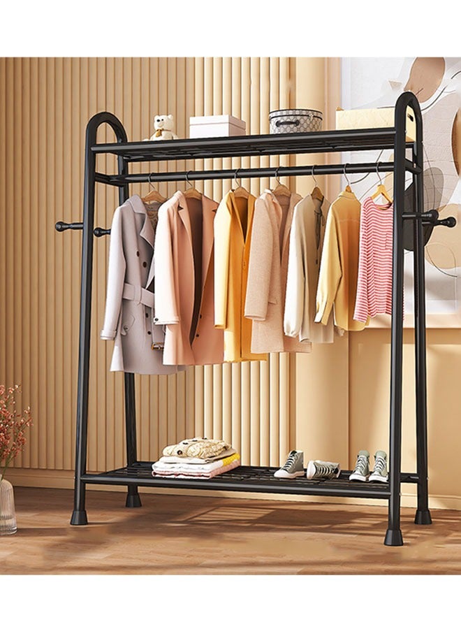 Clothes Rack Bedroom Room Clothes Storage Rack Household Mobile Coat Rack Indoor Light Luxury Clothes Rack Dormitory Balcony Simple Hanger - Image 1