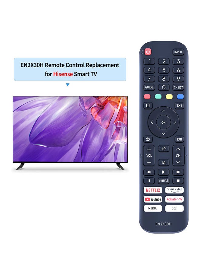 OMETTER - Remote Control For Hisense EN2X30H VIDAA TV Remote Control 32A5600F 32A5620F 40A5600F 40A5620F A20251K Home Smart TV Accessorie - Image 1
