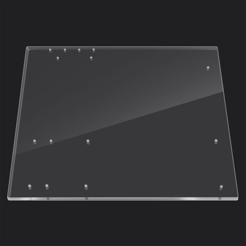 حامل علبة الكمبيوتر الشفاف من الأكريليك إطار مفتوح للوحة أم MATX قابلة للتخصيص DIY - Image 4