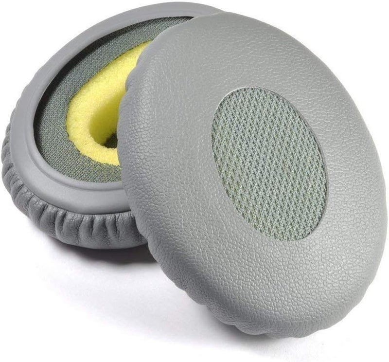 Mmobiel Ear Pads Replacement for Bose Soundlink OnEar 2 OE2  OnEar2i OE2i SoundTrue OnEar 2  OnEar2i Headphone by MMOBIEL  Mesh Fabric and Protein PU Ear Pad Cushions  Earpads Replacement  Grey - Image 2