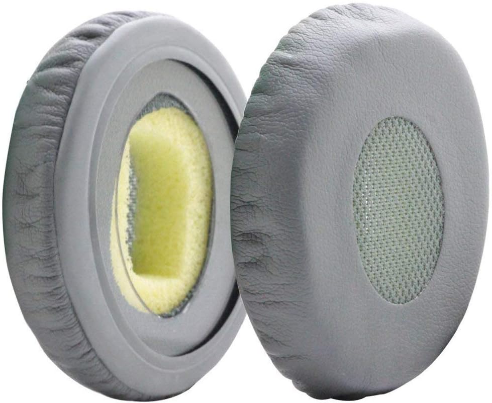 Ear Pads Replacement for Bose Soundlink OnEar 2 OE2 OnEar2i OE2i SoundTrue OnEar 2 OnEar2i Headphone by MMOBIEL Mesh Fabric and Protein PU Ear Pad Cushions Earpads Replacement Grey