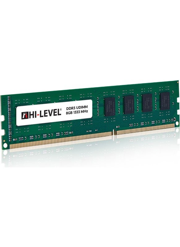 Hi-Level 8 جيجابايت DDR3 1333 ميجاهيرتز ذاكرة وصول عشوائي كمبيوتر HLV-PC10600D3  - Image 2