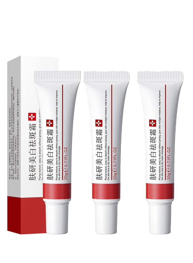 Dark Spot Cream for Face, 3 PCS Against Tired Skin Serum, 2-in-1 Day Care for More Glow and an Even Complexion,Each 20g - Image 1