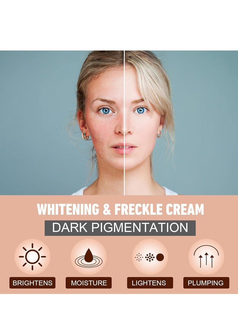 Dark Spot Cream for Face, 3 PCS Against Tired Skin Serum, 2-in-1 Day Care for More Glow and an Even Complexion,Each 20g - Image 3