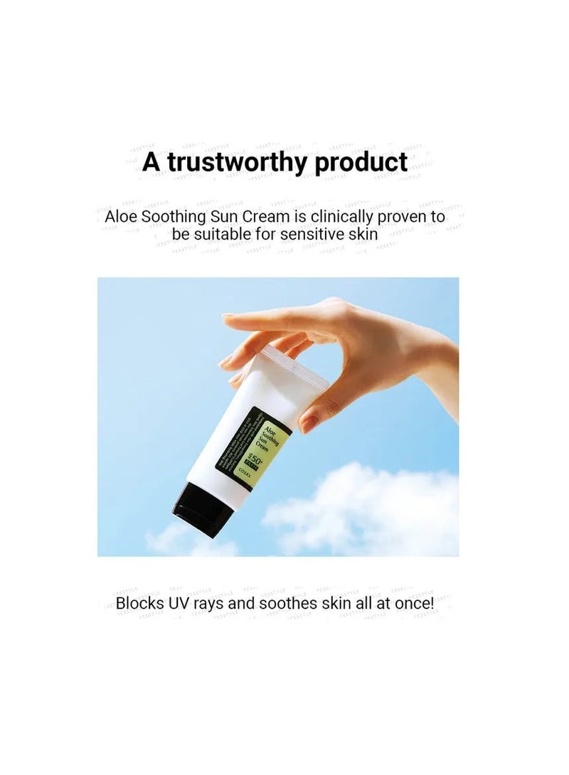 Soothing Sun Cream with Aloe Vera Extract – Protect & Calm Your Skin - Image 3