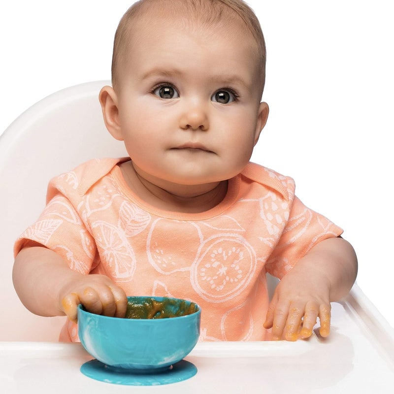 ChooMee Silicone Suction Bowls  Extra Strong Suction with Firm Bowl  Ideal for Infant and Toddler Baby Led Feeding  Medium  Small 2 CT - Image 2