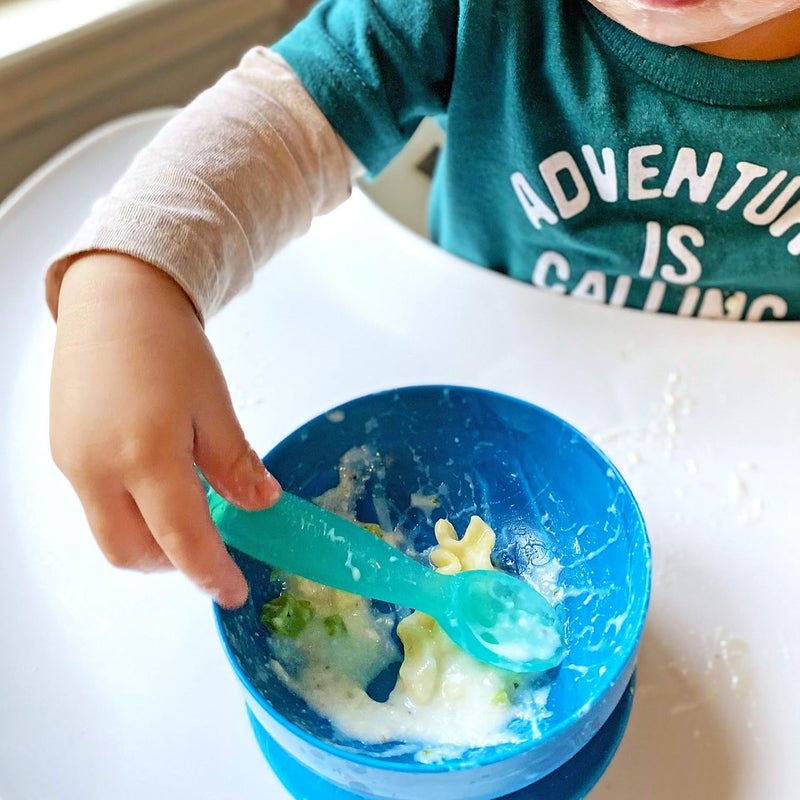 ChooMee Silicone Suction Bowls  Extra Strong Suction with Firm Bowl  Ideal for Infant and Toddler Baby Led Feeding  Medium  Small 2 CT - Image 4