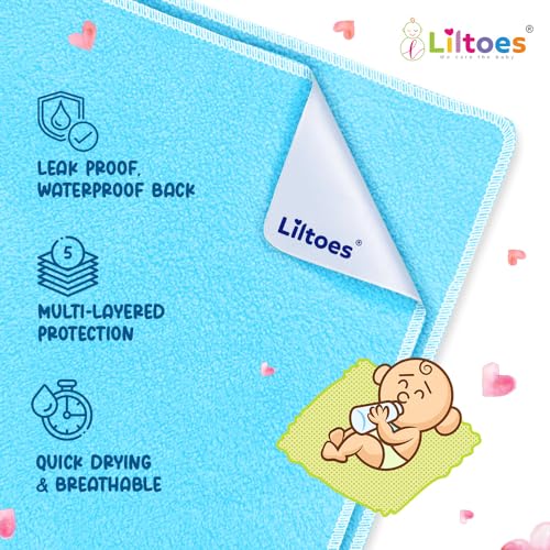 LILTOES Dry Sheet | Baby Bed Protecting Mat | Mattress Protector (Extra Large) - Image 2