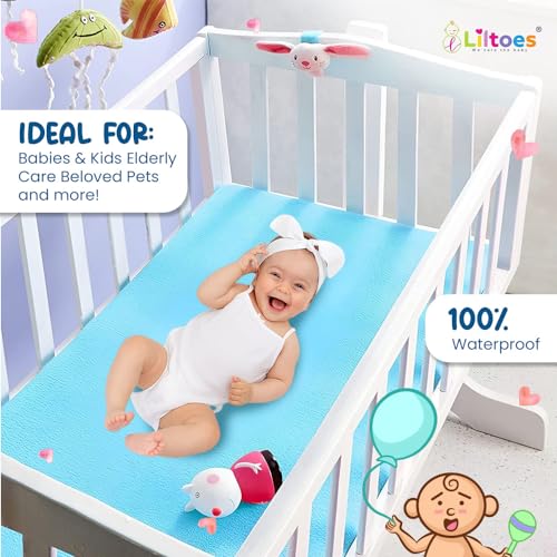 LILTOES Dry Sheet | Baby Bed Protecting Mat | Mattress Protector (Extra Large) - Image 4