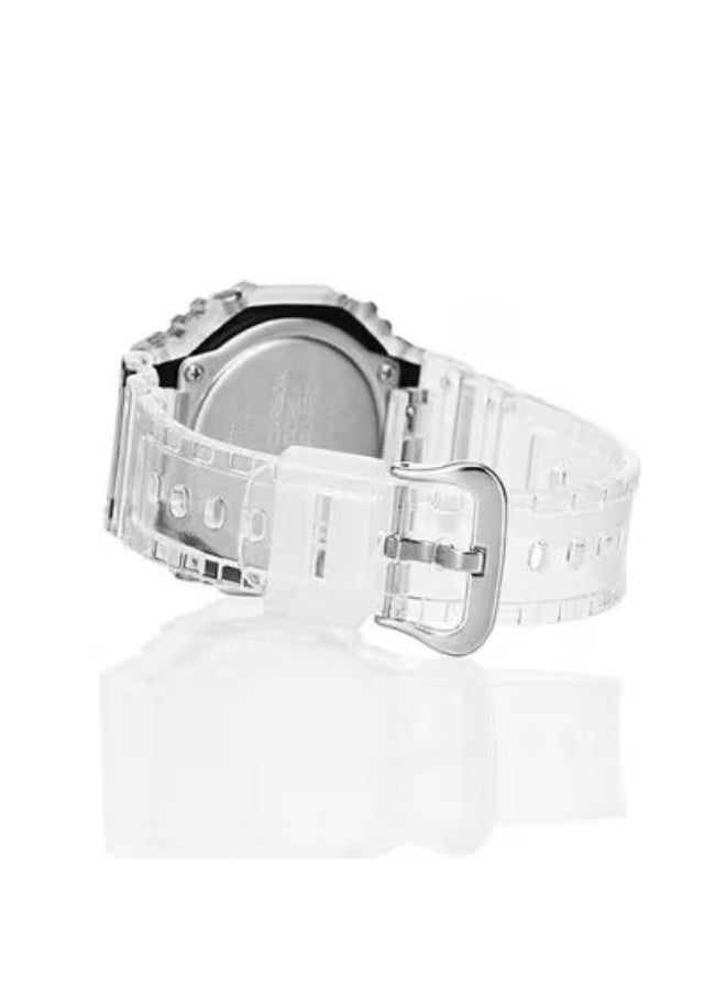 CASIO ساعة كاسيو جي شوك GA-2100SKE-7AD التناظرية الرقمية بعالم الوقت - Image 2