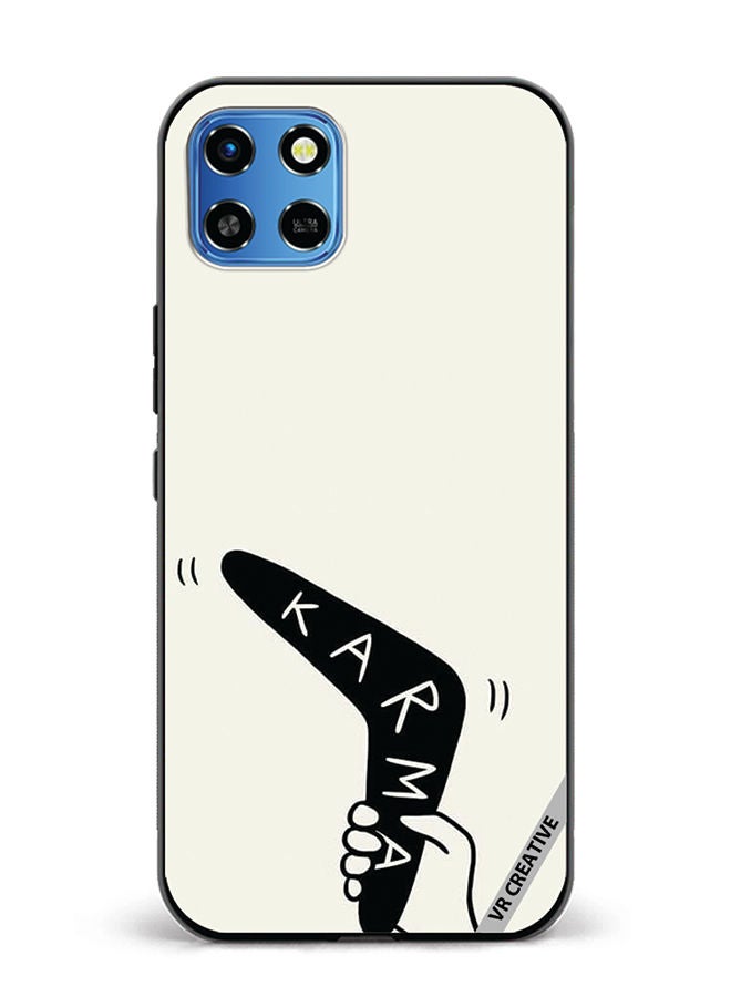 VR CREATIVE Protective Case Cover For Infinix Smart 6 HD Karma Design Multicolour - Image 1