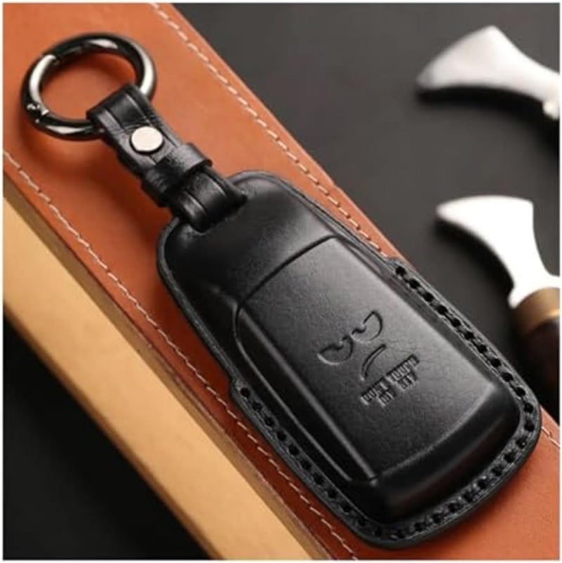 Wivplex Leather Key Fob Cover for Audi Models - Image 5