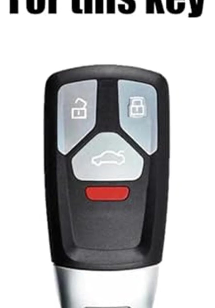 Wivplex Leather Key Fob Cover for Audi Models - Image 4