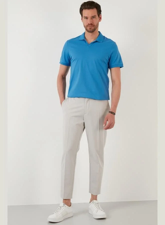 Buratti  Buratti Regular Fit Cotton Polo Neck T Shirt Men's Polo Neck T Shirt 5902141 for Men | Best Price UAE