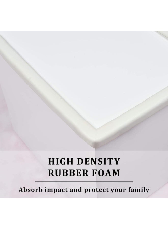 RADIANCES 6.5 FT Baby Proofing Edge and Corner Guards, Safety Furniture Bumper, Baby Corner Protector for Fireplace, Table, Stair, Cabinet, double Adhesive, White - Image 3