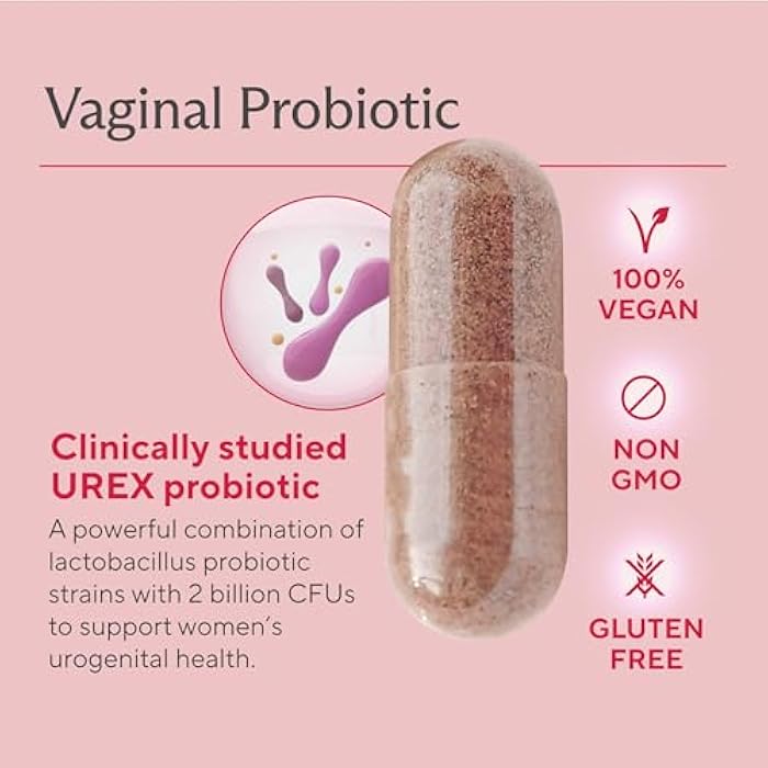 Sunergetic Premium Vaginal Probiotics for Women – Clinically Studied Lactobacillus Vaginal Probiotic with Prebiotic & Cranberry to Balance PH, Reduce Odor, Urinary Tract Support & Feminine Health – 60 Capsules - Image 4