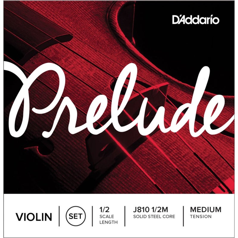 Daddario J810 1/2M Prelude Violin String - 1/2 Scale - Medium Tension - Image 1