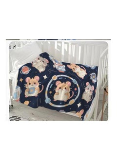 General Children's or student cartoon flannel thin blanket (warm and comfortable, suitable for sleep, games) 100cm*150cm  - Image 1