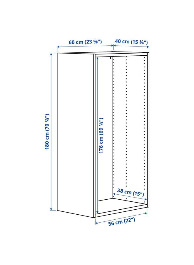Zaboon Frame, White, 60X40X180 Cm - Image 4