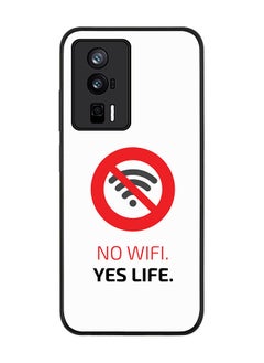 Stylizedd Rugged Black edge case for Xiaomi Poco F5 Pro 5G / Xiaomi Redmi K60 / Xiaomi Redmi K60 Pro Slim fit Soft Case Flexible Rubber Edges Anti Drop TPU Gel Thin Cover - No Wifi Yes Life  - Image 1