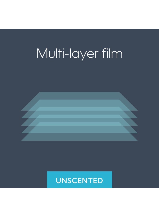 Diaper Genie Essentials Round Refill 8-Pack | Holds Up to 2560 Newborn Diapers | Features Unscented Continuous Film | Compatible with Diaper Genie Complete and Expressions Pails,8 Count (Pack of 1) - Image 1