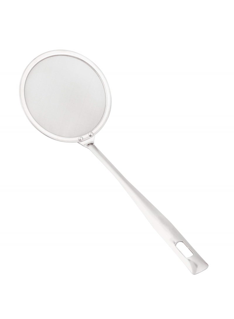 Hot Pot Skimmer Stainless Steel Mesh Food Strainer Foam and Grease Fishing Spoon  - Image 2
